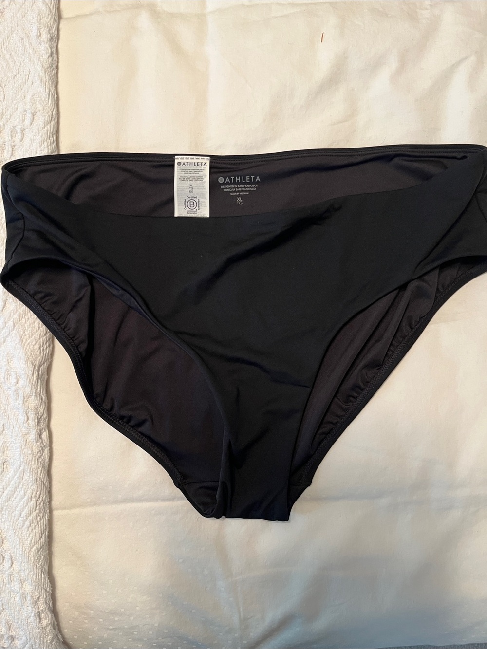 Athleta Black Bikini Bottoms